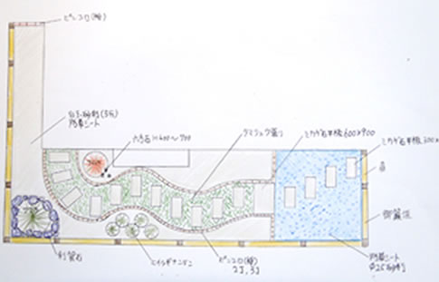 造園設計例　B邸